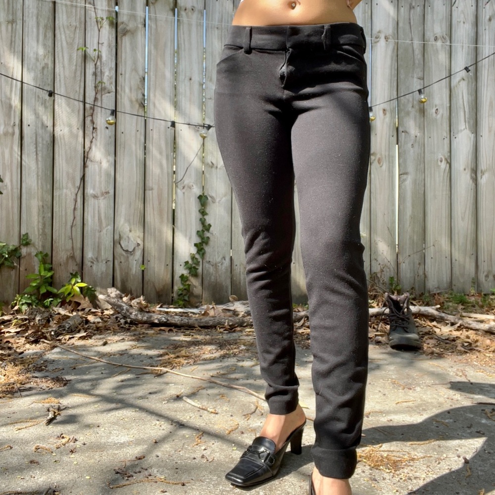 Skinny Black Pants